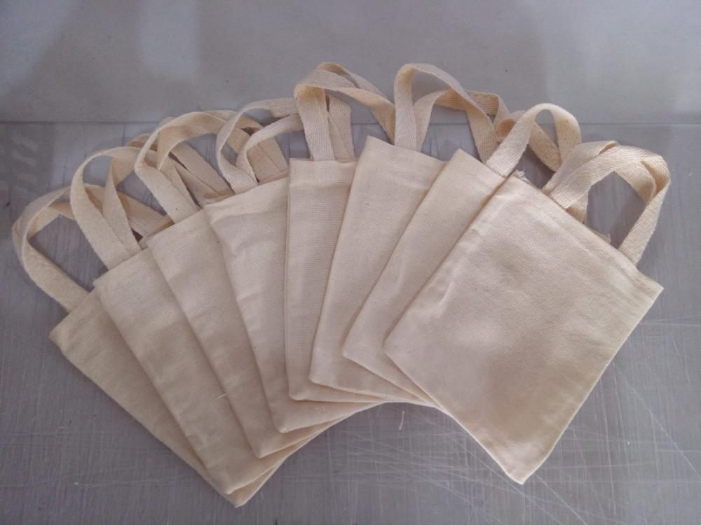 Sacolas ecobags de algodão 15x20 lisas