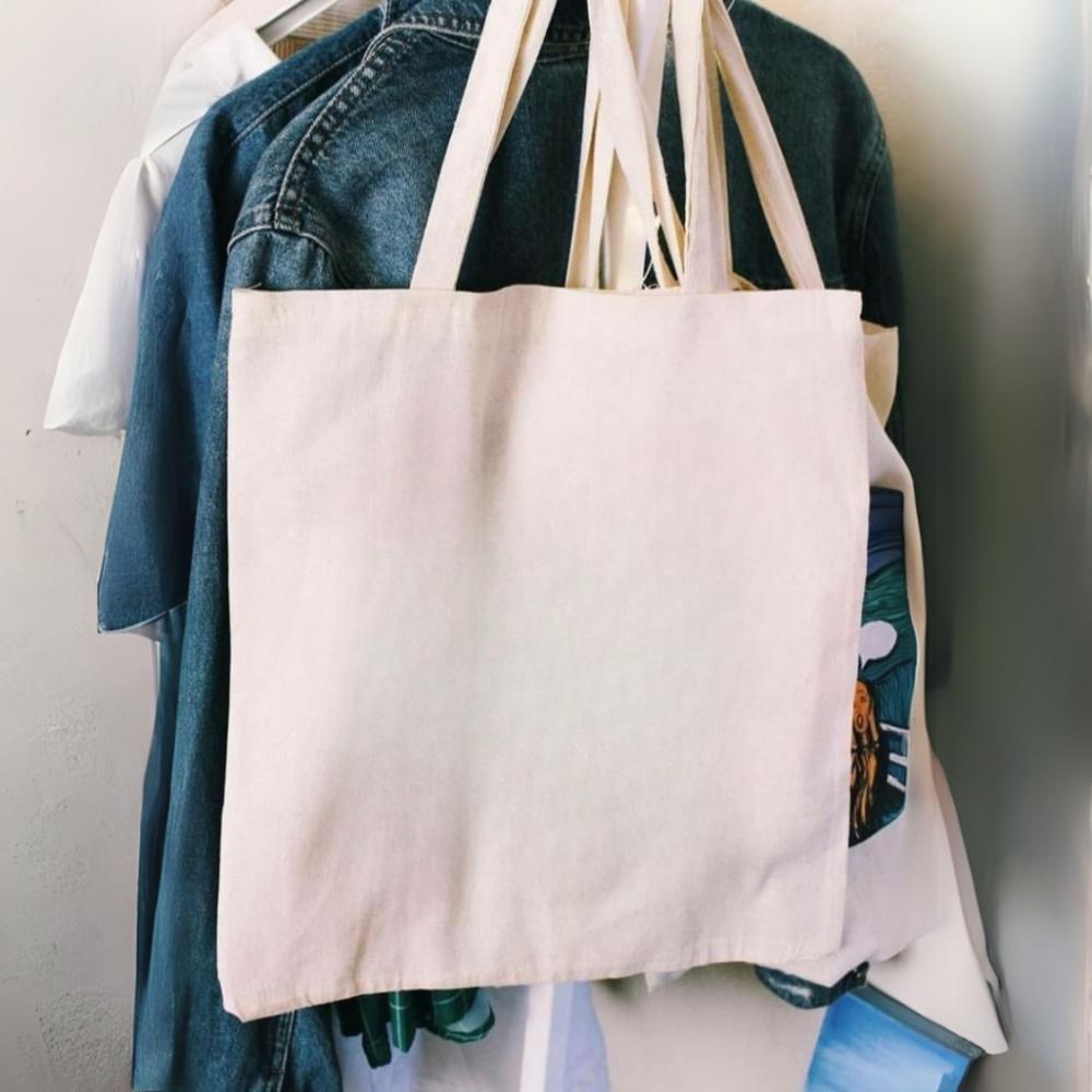 Sacolas ecobags de algodão 35x35 lisas