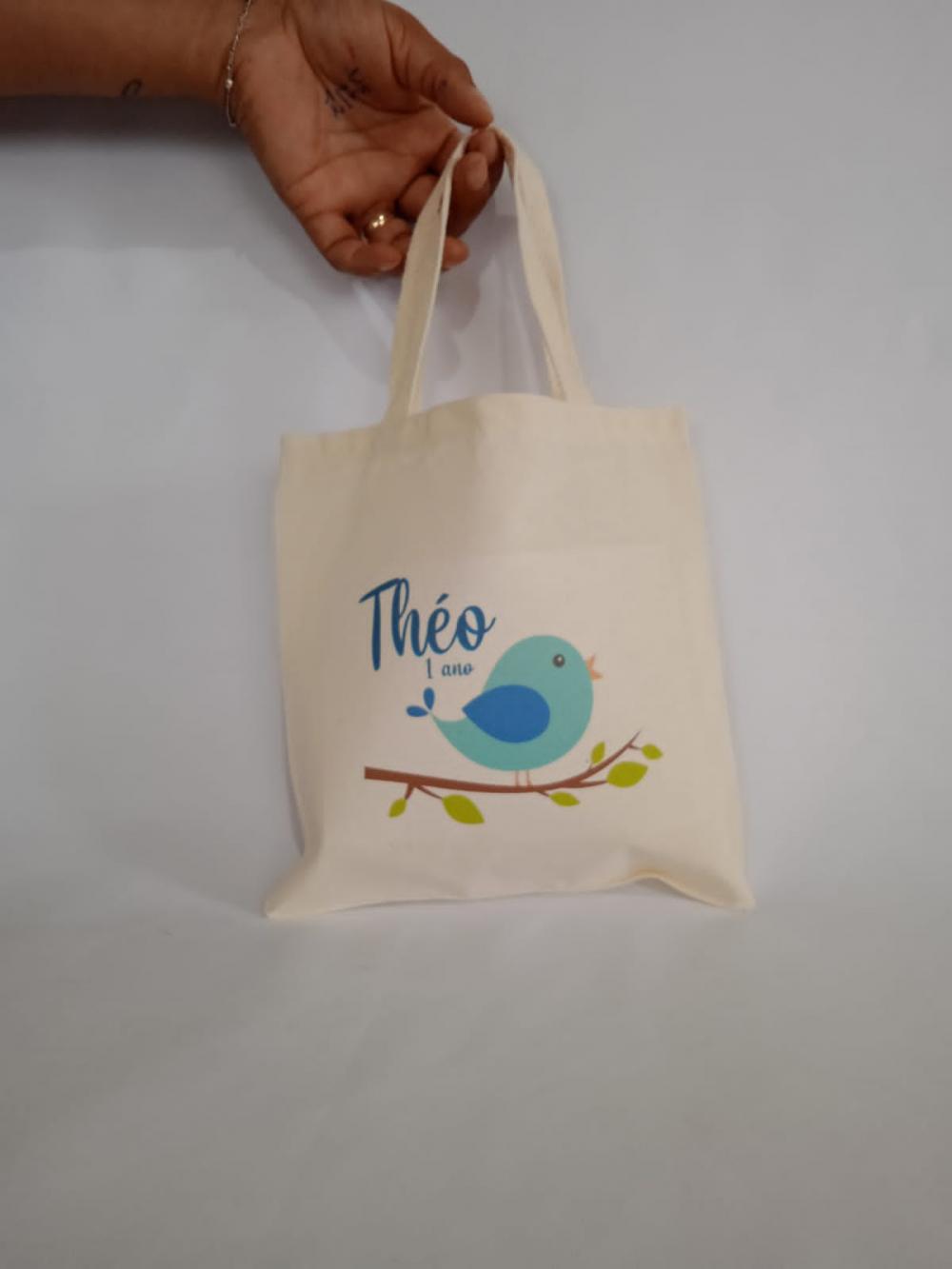 Sacolas ecobags de algodão 20x20 Personalizadas -