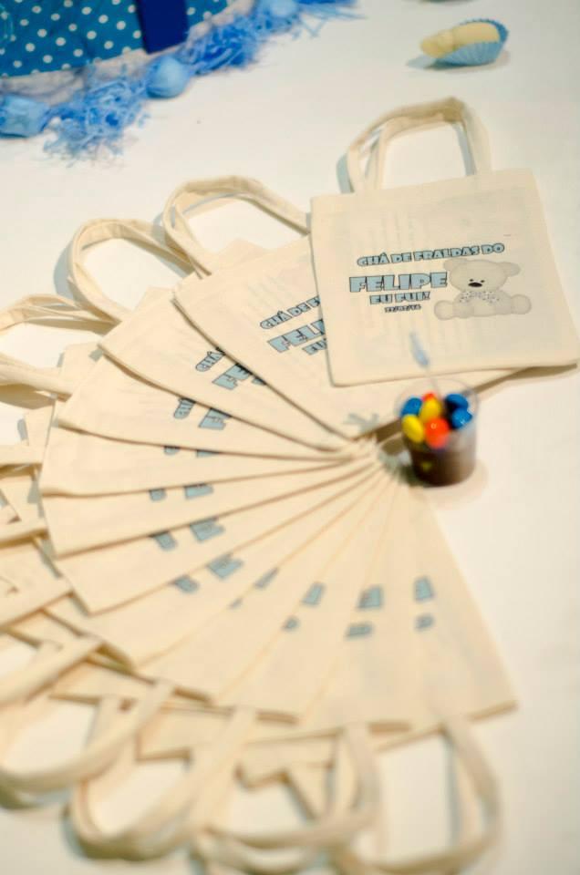 Sacolas ecobags de algodão 15x20 Personalizadas -
