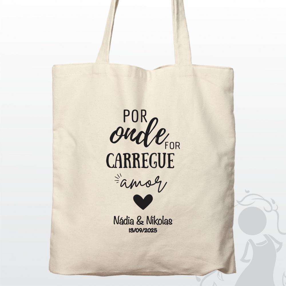 Sacolas ecobag de algodão 35x40 personalizada e silk 1 cor -