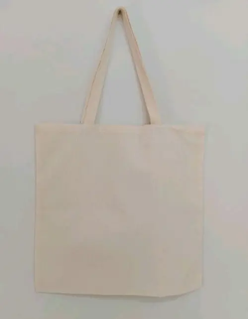 Sacolas ecobags de algodão 35x35 lisas