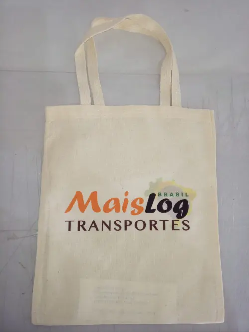 Sacolas ecobags de algodão 20x25 Personalizadas -