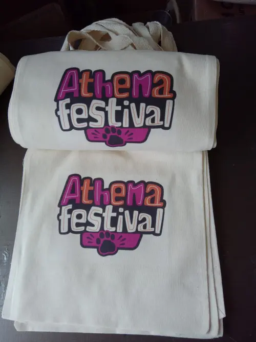 Sacolas ecobags de algodão 20x25 Personalizadas -