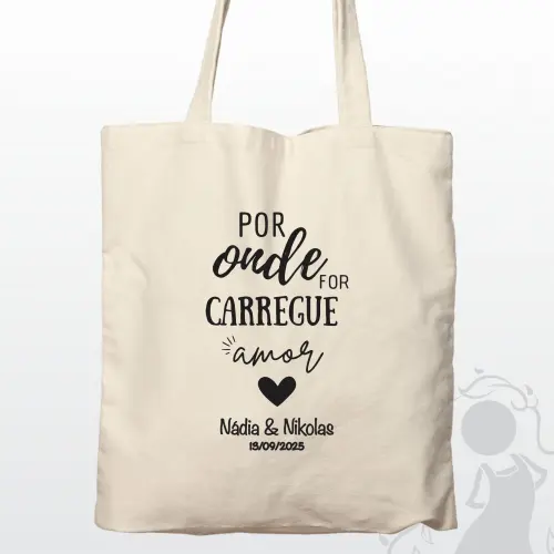 Sacolas ecobag de algodão 35x40 personalizada e silk 1 cor -