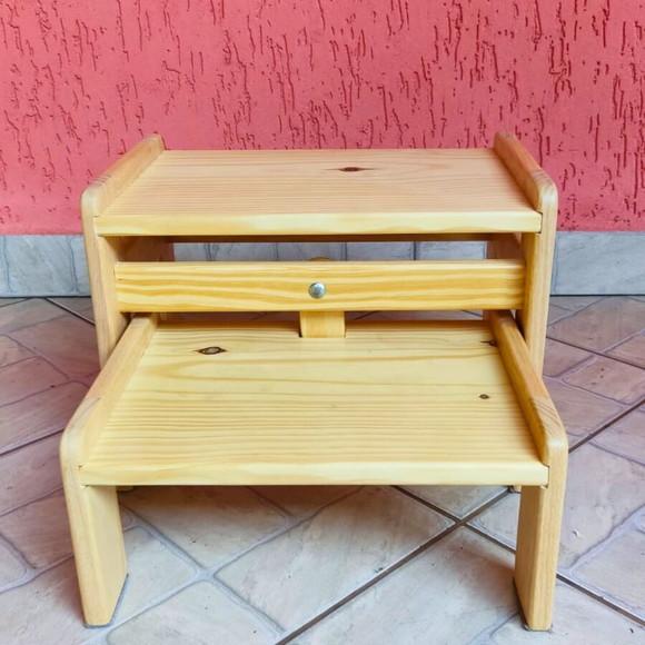 Banquinho/escadinha Infantil 2 em 1 (mais Baixo)