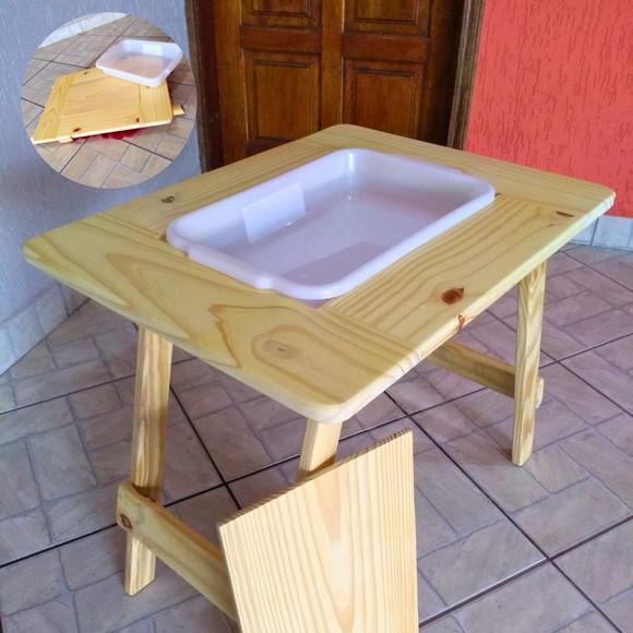 Mesa Sensorial Compacta Dobrável - Tamanho M