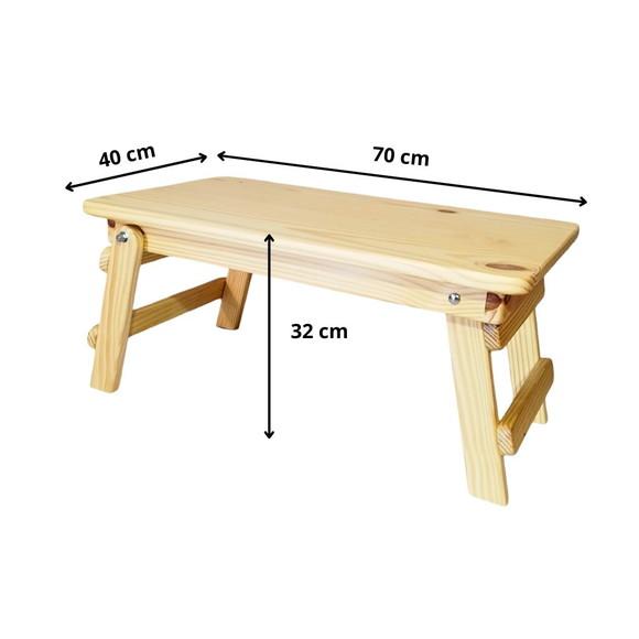 Mesa Retangular Dobrável - Mesa Picnic