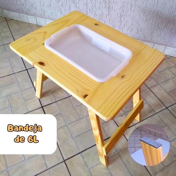 Mesa Sensorial Compacta Dobrável - Tamanho M