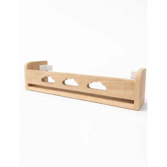 Prateleira Nuvens Quarto Infantil Madeira Cedro 50cm