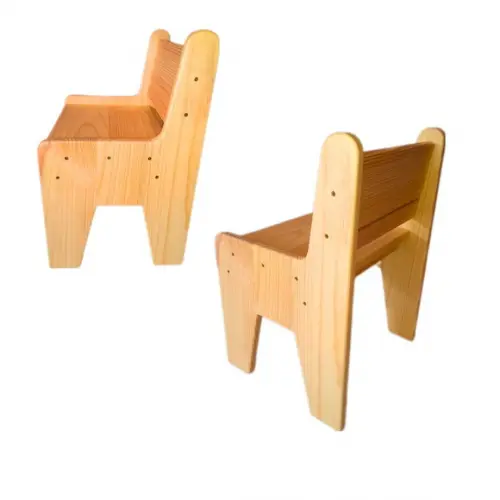 2 Cadeiras Infantis Montessori - Tamanho M