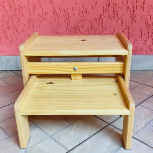 Banquinho/escadinha Infantil 2 em 1 (mais Baixo)