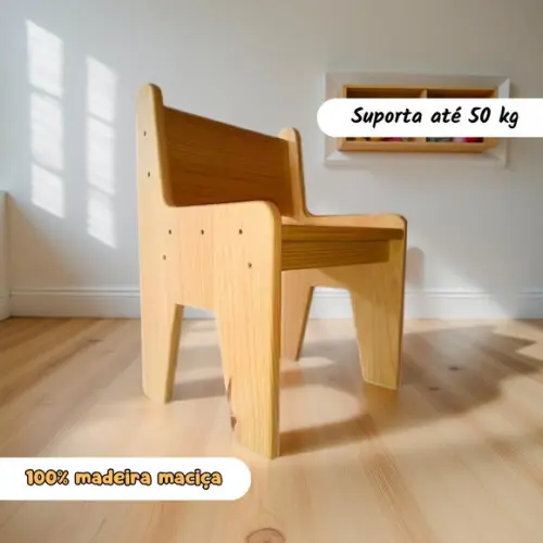 Cadeira Infantil Montessori - Tamanho M