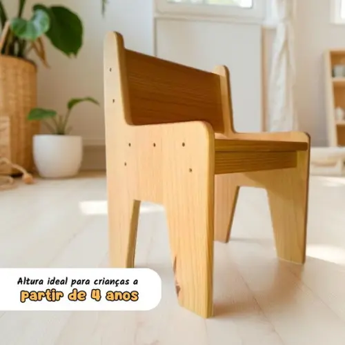 Cadeira Infantil Montessori - Tamanho m