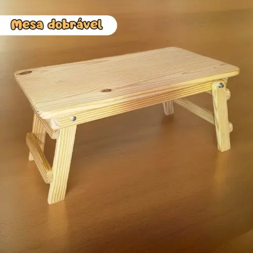 Mesa Retangular Dobrável - Mesa Picnic