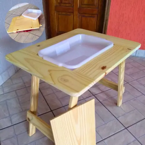 Mesa Sensorial Compacta Dobrável - Tamanho M