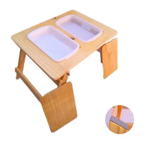 Mesa Sensorial Dupla Dobrável Montessori - Tamanho P
