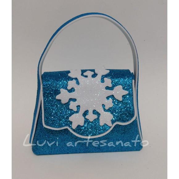 Bolsinha Frozen em Eva