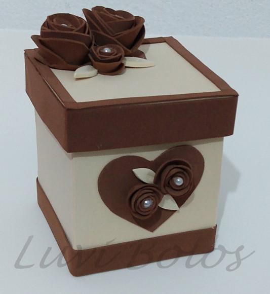 Caixa porta chocolate