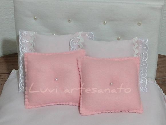 Cama Baú de Casal para Boneca Barbie