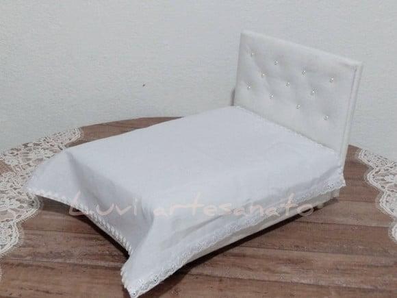 Cama Baú de Casal para Boneca Barbie