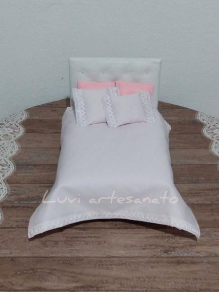 Cama Baú de Casal para Boneca Barbie