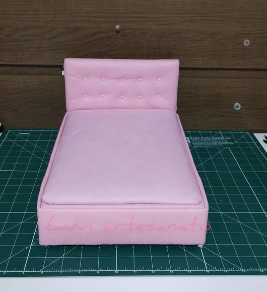 Cama de Casal para Boneca Barbie