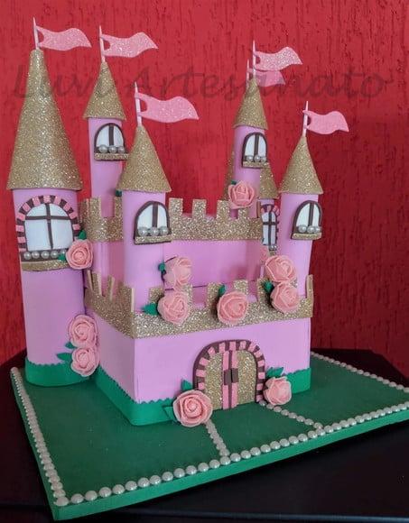 Castelo Centro De Mesa (a Bela Adormecida)