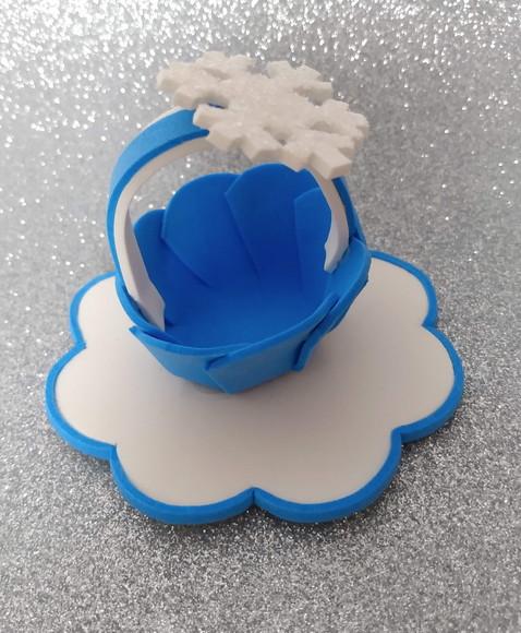 Cestinha Frozen para Docinhos de 20g