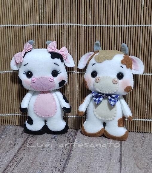 Fazendinha Casal Boi e Vaquinha (kit)