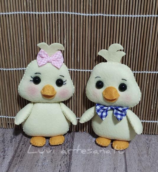 Fazendinha Casal Pintinhos (kit)