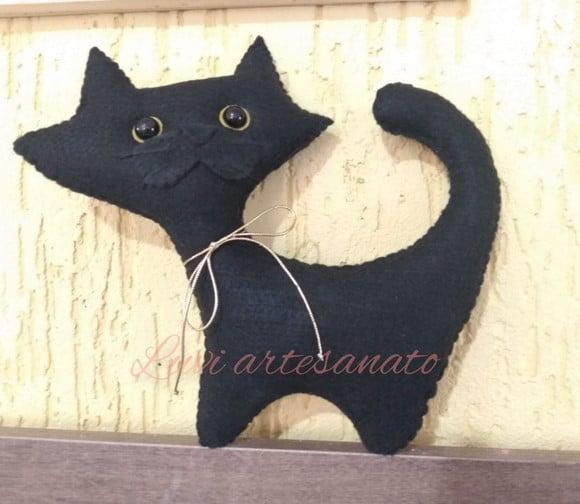 Gato em Feltro