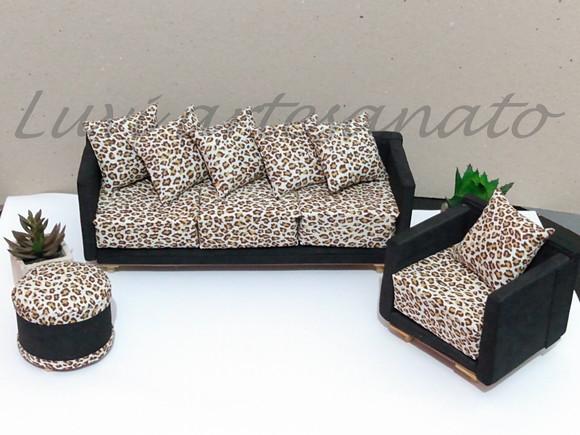 Jogo De Sofa Para Boneca Barbie