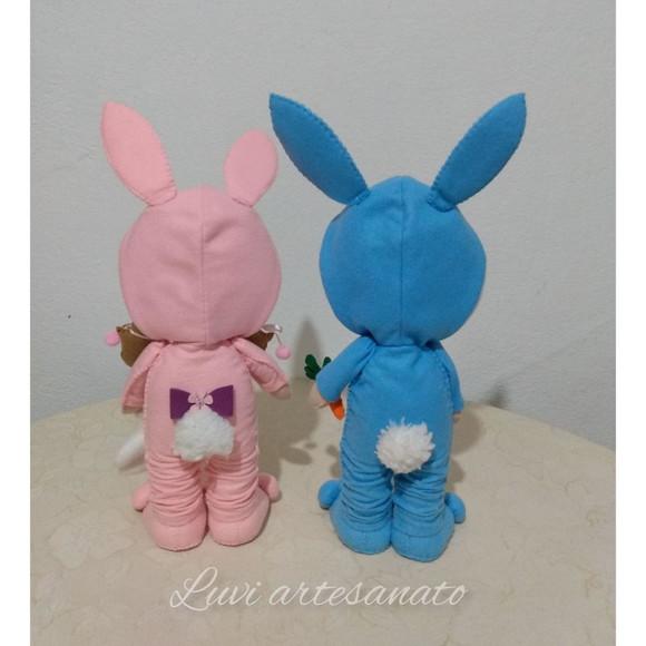 Kit Menino e Menina Coelhinhos