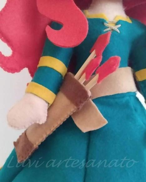 Merida em feltro