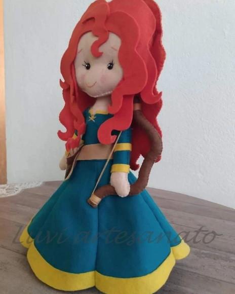 Merida em feltro