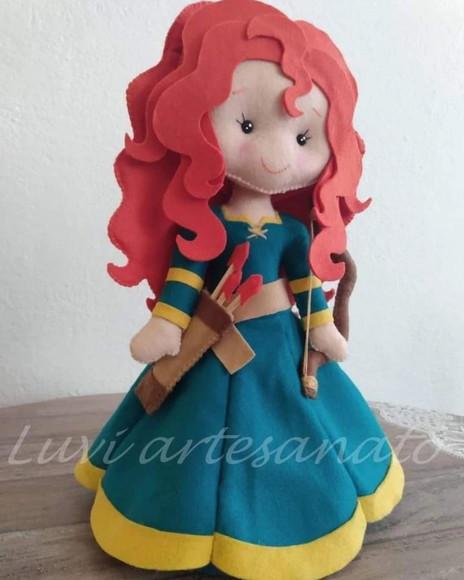 Merida em feltro