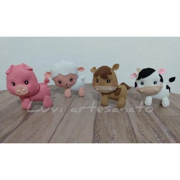 Mini Fazendinha em Feltro (kit)