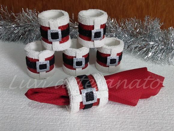Porta guardanapo de Natal