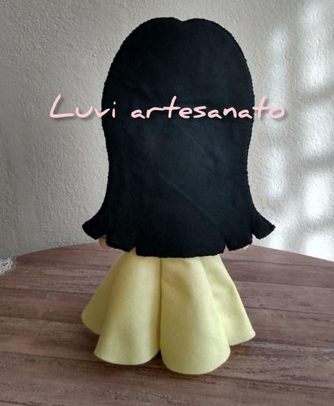 Princesa Mulan em feltro