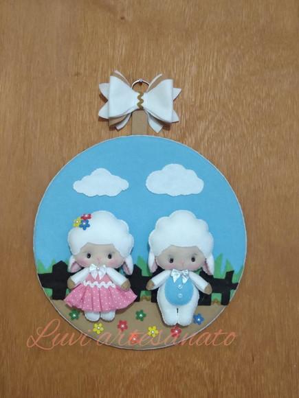 Quadro em Feltro (páscoa)