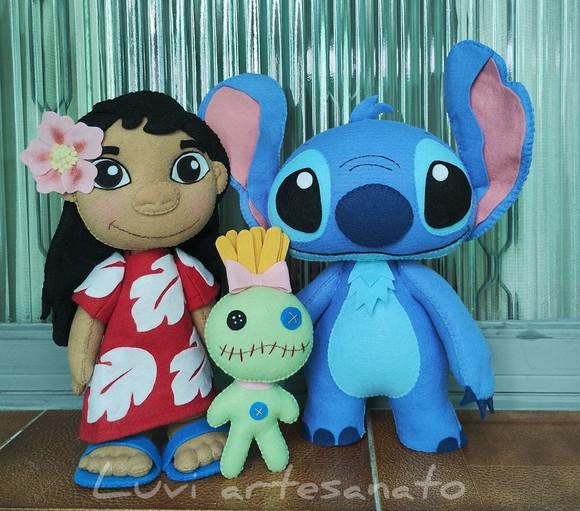 Stitch, Lilo e Xepa (kit)