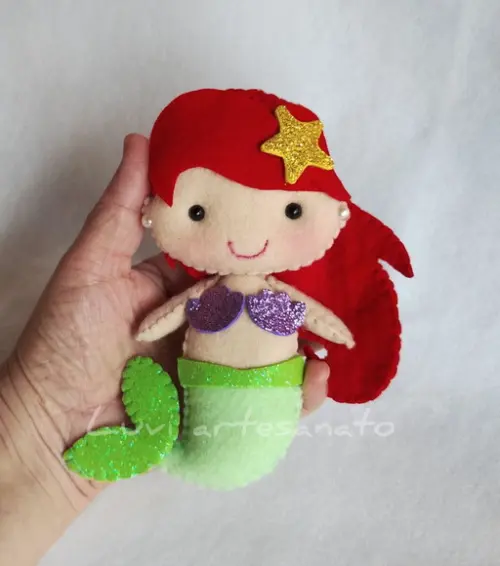 Ariel em Feltro