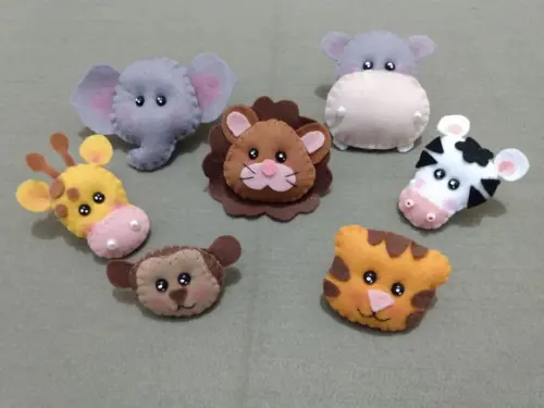 Bichinho Safari em Feltro