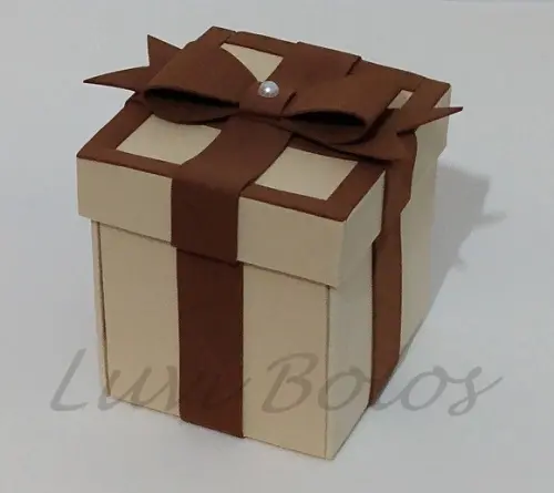 Caixa porta chocolate