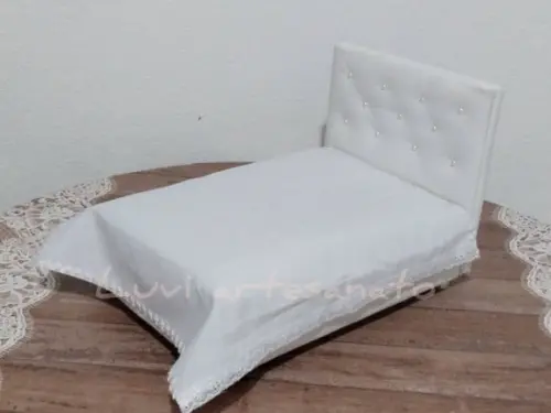 Cama Baú de Casal para Boneca Barbie