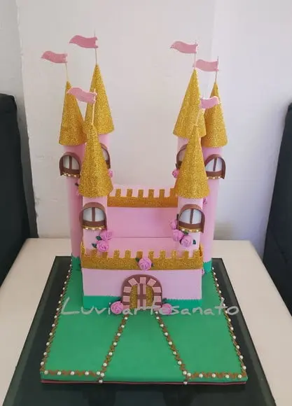 Castelo Centro de Mesa (a Bela Adormecida)
