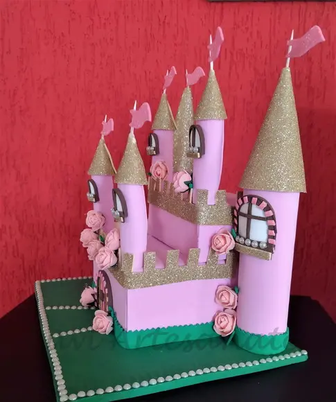 Castelo Centro De Mesa (a Bela Adormecida)