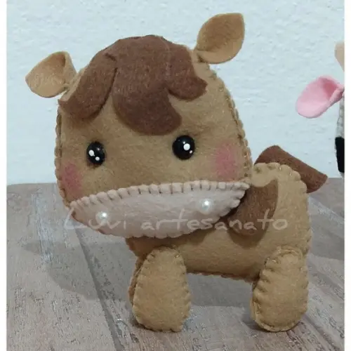 Cavalinho em feltro