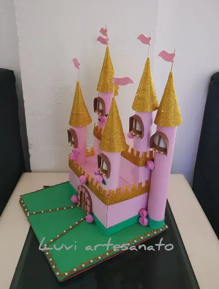 Castelo Centro de Mesa (a Bela Adormecida)